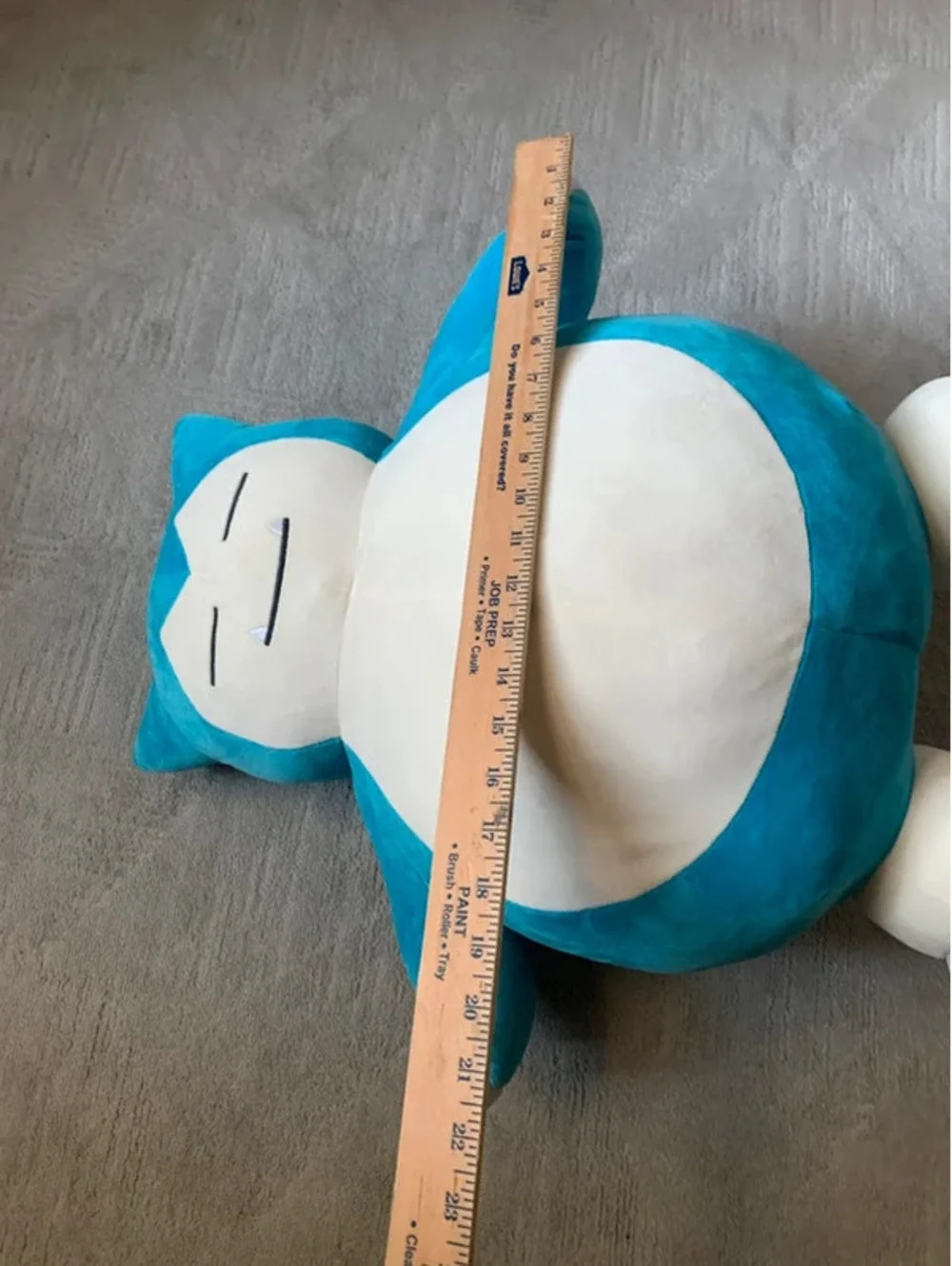 Jumbo Snorlax Plush Pokemon 20x22